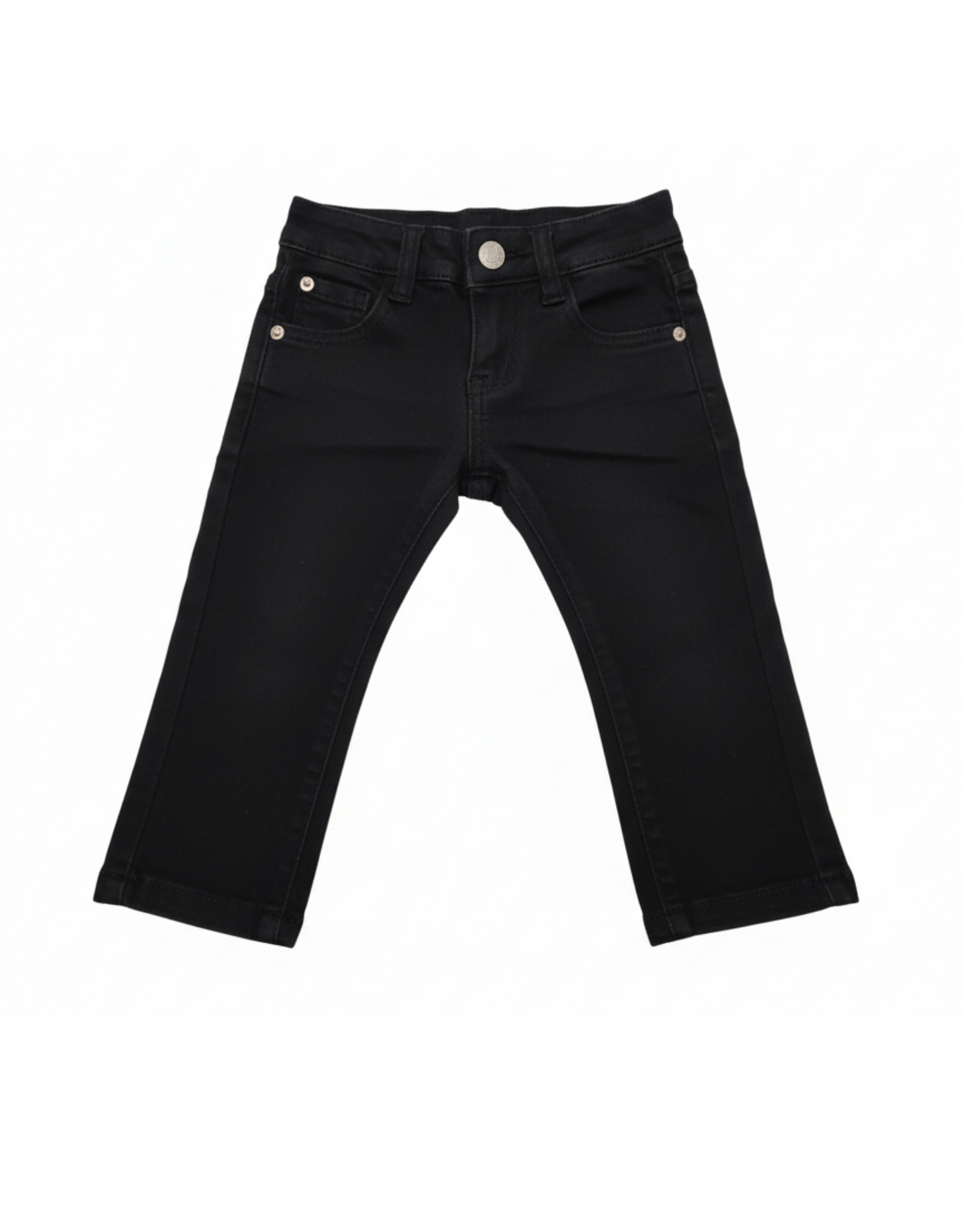 PANTALÓN NEGRO TIPO VAQUERO
