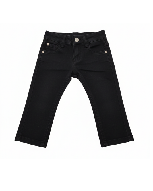 PANTALÓN NEGRO TIPO VAQUERO