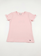 CAMISETA DE MANGA CORTA ROSA BÁSICA