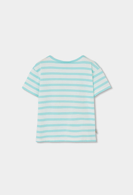 CAMISETA DE PUNTO CON PIÑA