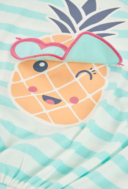 CAMISETA DE PUNTO CON PIÑA