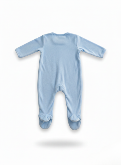 PELELE DE FELPA AZUL DE COCHES