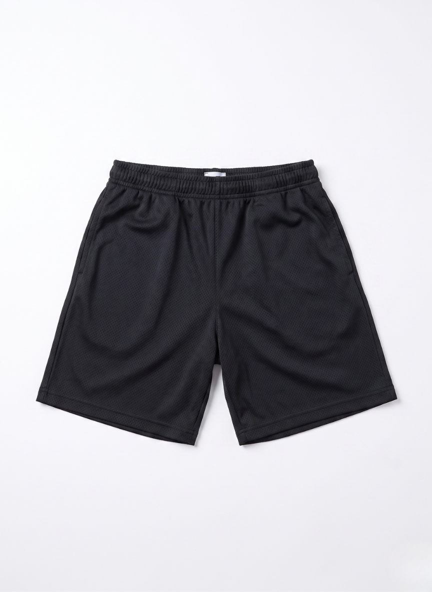 PANTALON CORTO DEPORTIVO NEGRO 09