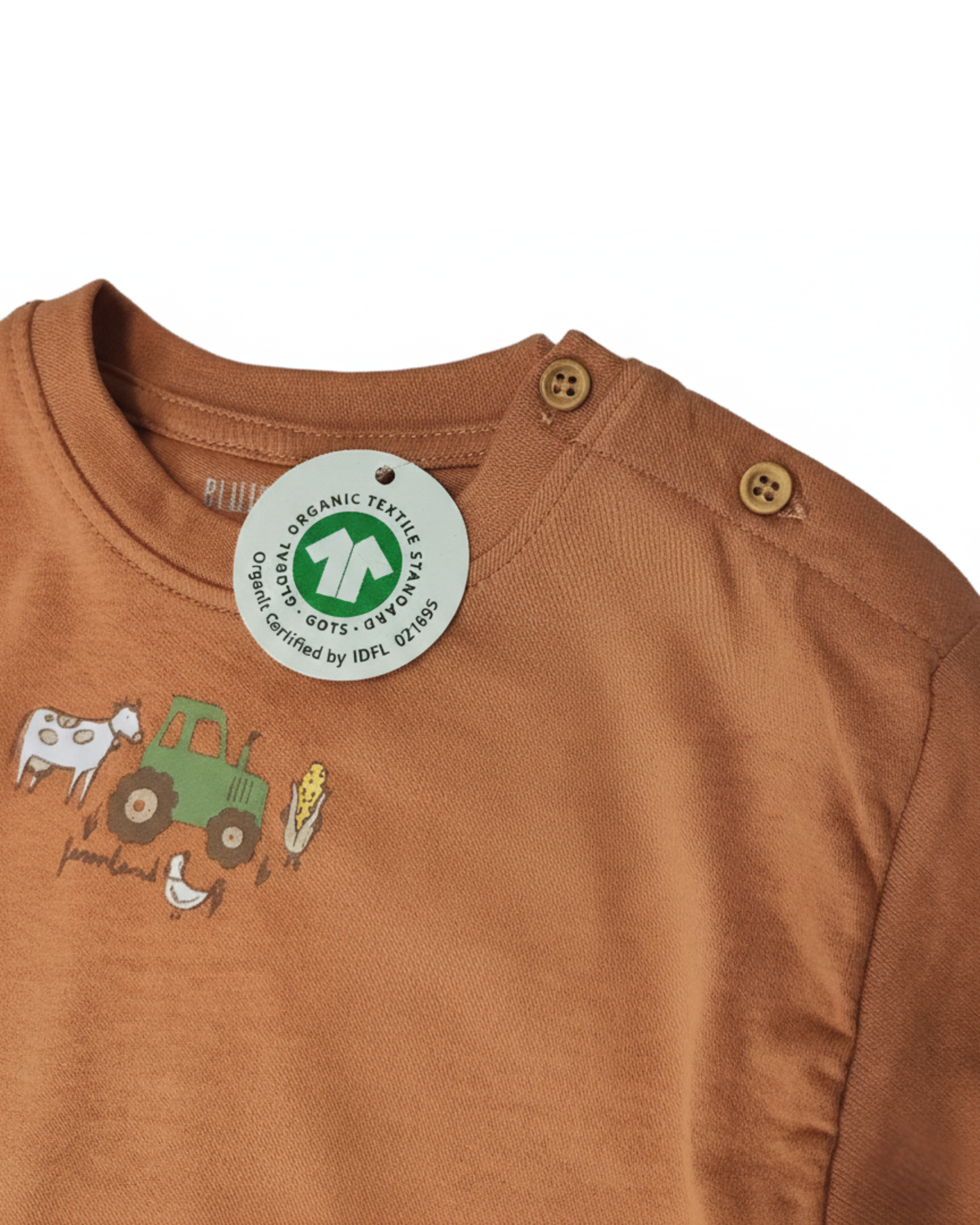 CAMISETA GRANJA ALGODÓN ECOLÓGICO