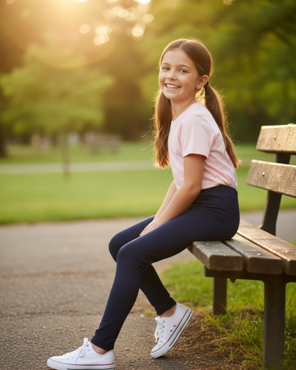 MALLA AZUL MARINO NIÑA