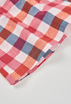 FALDA-SHORT A CUADROS MULTICOLOR