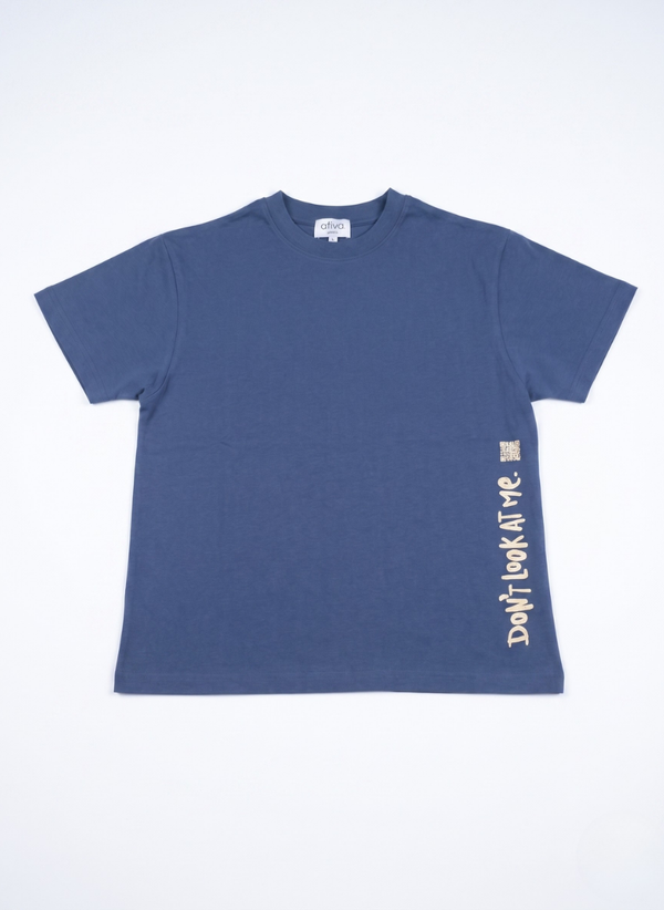 CAMISETA DE MANGA CORTA DON'T LOOK  AT ME