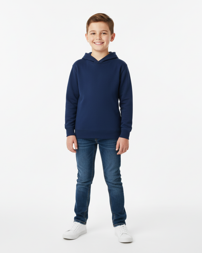 SUDADERA BÁSICA AZUL MARINO