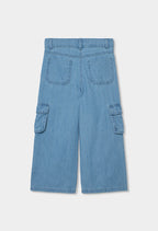 PANTALÓN DENIM AZUL BLEACH