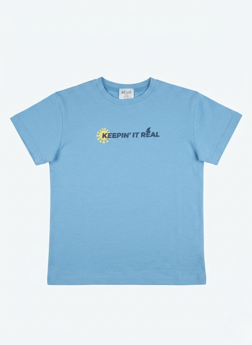 CAMISETA DE MANGA CORTA KEEPIN' IT REAL