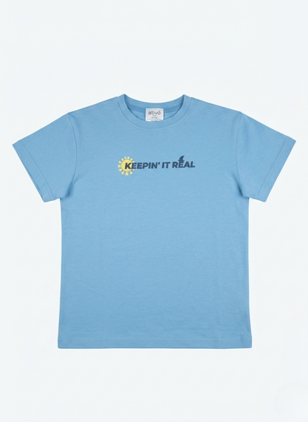 CAMISETA DE MANGA CORTA KEEPIN' IT REAL