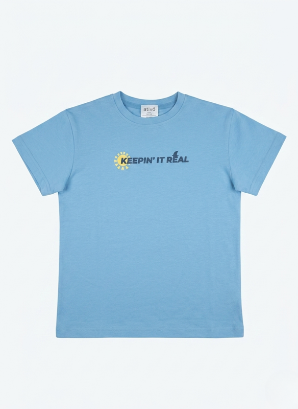 CAMISETA DE MANGA CORTA KEEPIN' IT REAL