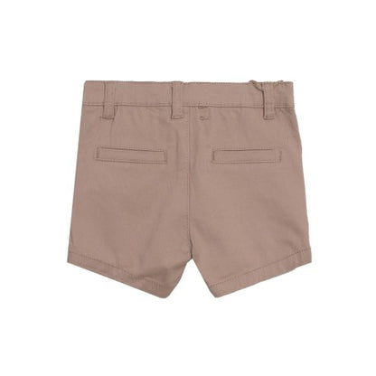PANTALÓN SHORT BEIGE BÁSICO