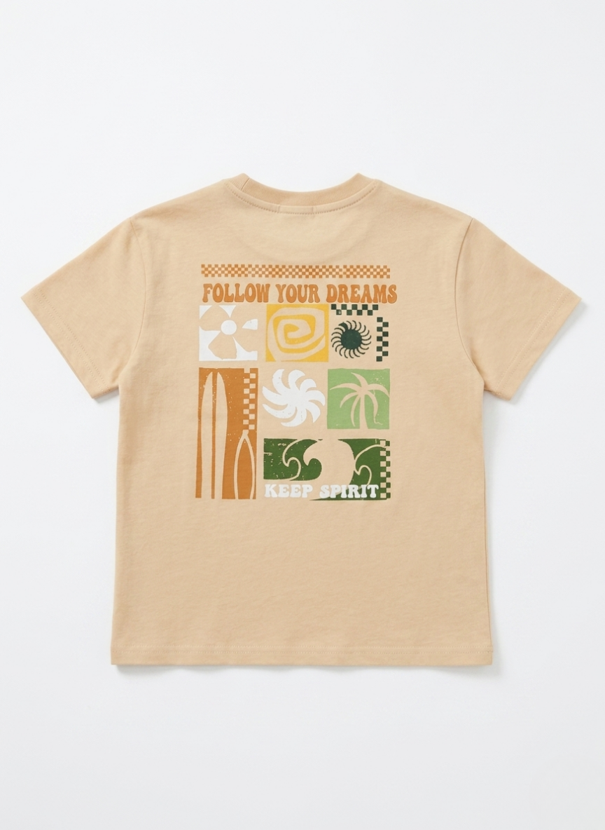 CAMISETA DE MANGA CORTA FOLLOW YOUR DREAMS