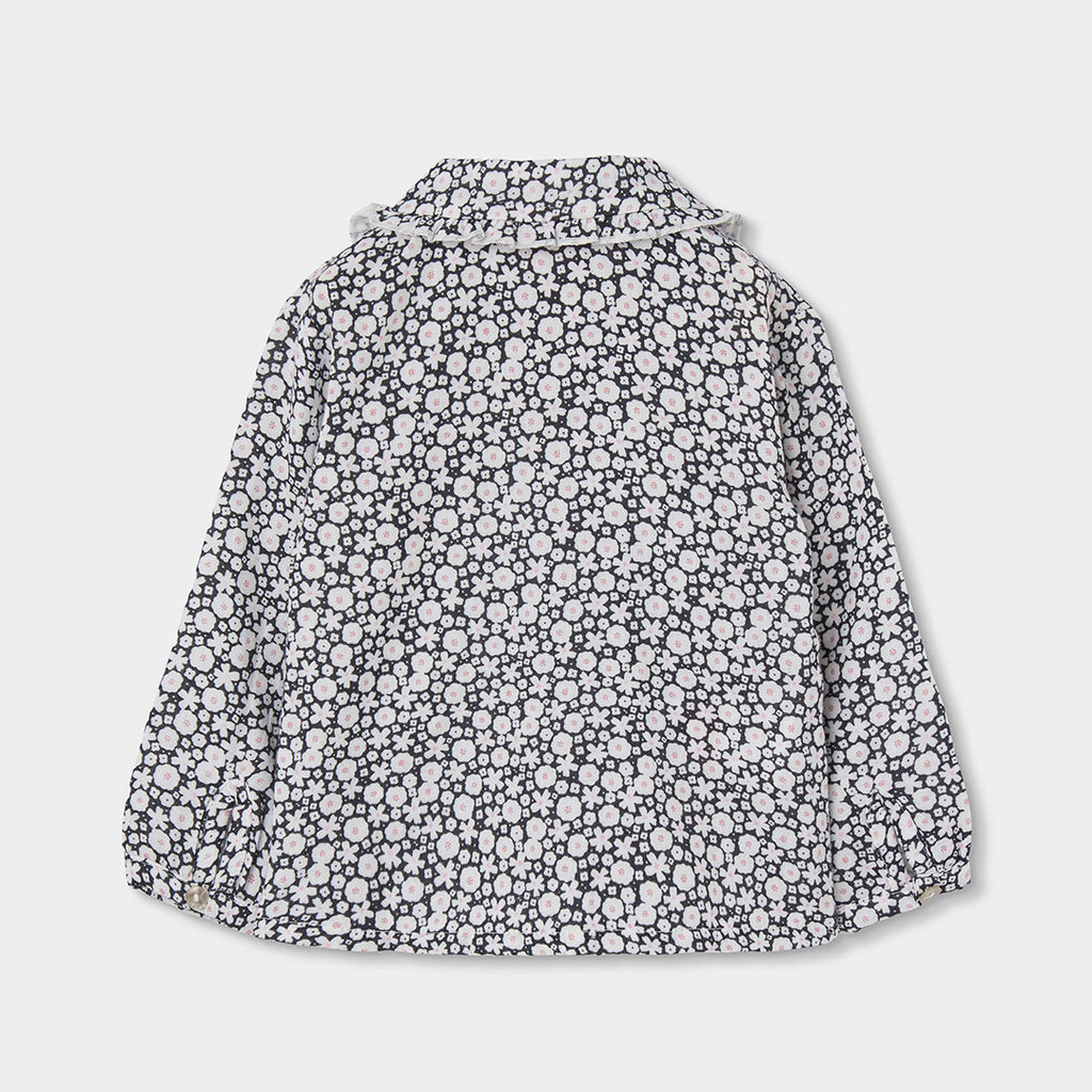 BLUSA DE MUSELINA CON ESTAMPADO DE FLORES