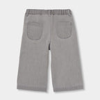 PANTALÓN DENIM GRIS CON FLORES