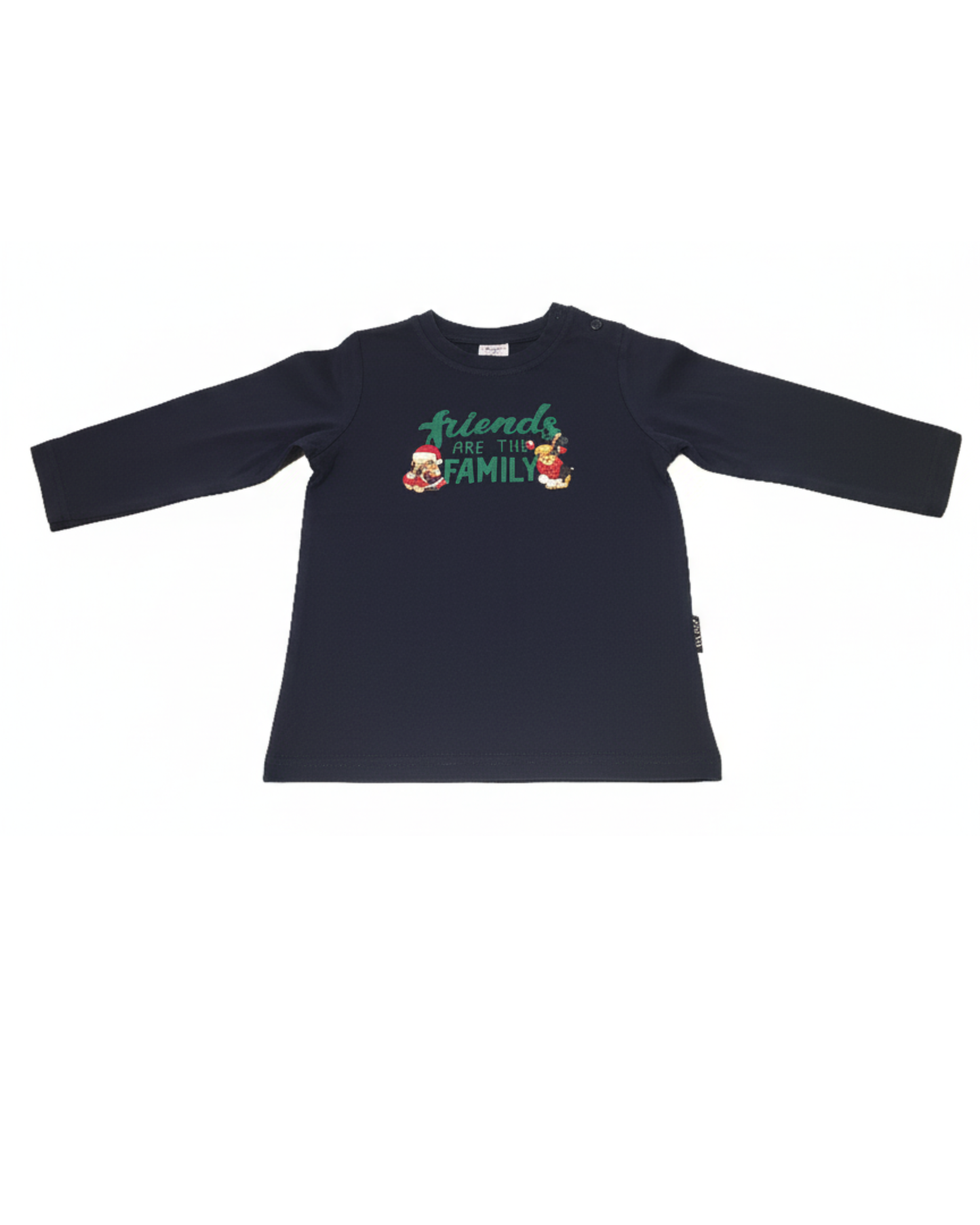 CAMISETA FRIENDS NAVIDAD MARINO