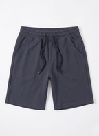 PANTALÓN CORTO DEPORTIVO NIÑO GRIS OSCURO