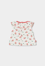 CONJUNTO DE PUNTO CON ESTAMPADO DE MARIQUITA