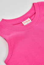 TOP EN CANALÉ ROSA
