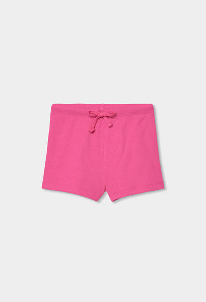 SHORT EN CANALÉ ROSA