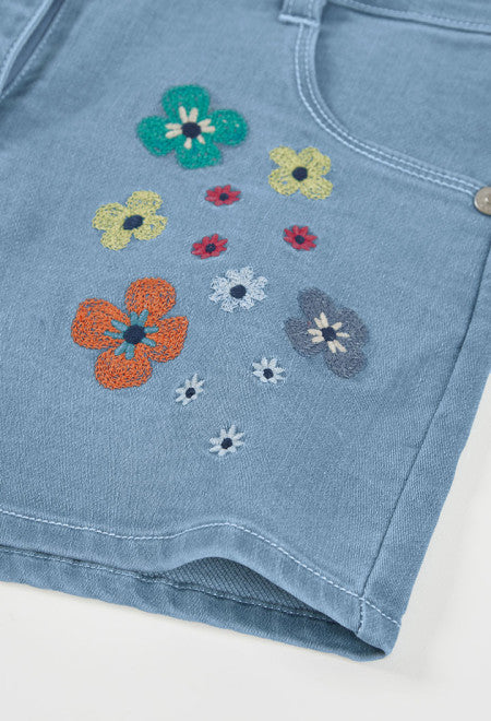 SHORT VAQUERO FLORAL