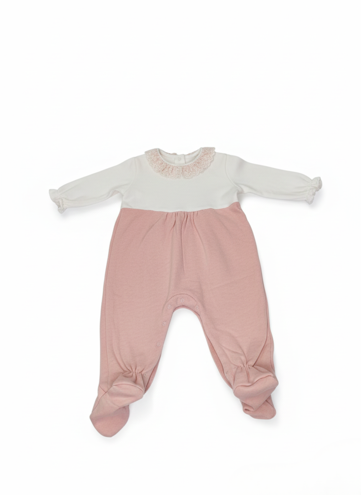 PACK DE 2 PELELES DE MANGA LARGA ROSA Y ESTAMPADO DE FLORES