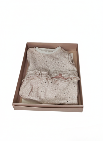 PACK DE 2 PELELES DE MANGA LARGA ROSA Y ESTAMPADO DE FLORES