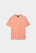 CAMISETA DE PUNTO COLOR SALMÓN