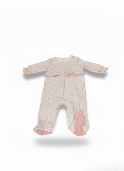 PACK DE 2 PELELES DE MANGA LARGA ROSA Y ESTAMPADO DE FLORES