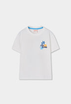 CAMISETA BLANCA BEACH