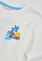 CAMISETA BLANCA BEACH