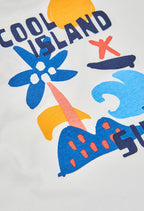 CAMISETA BLANCA BEACH