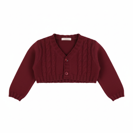 CHAQUETA TORERA GRANATE