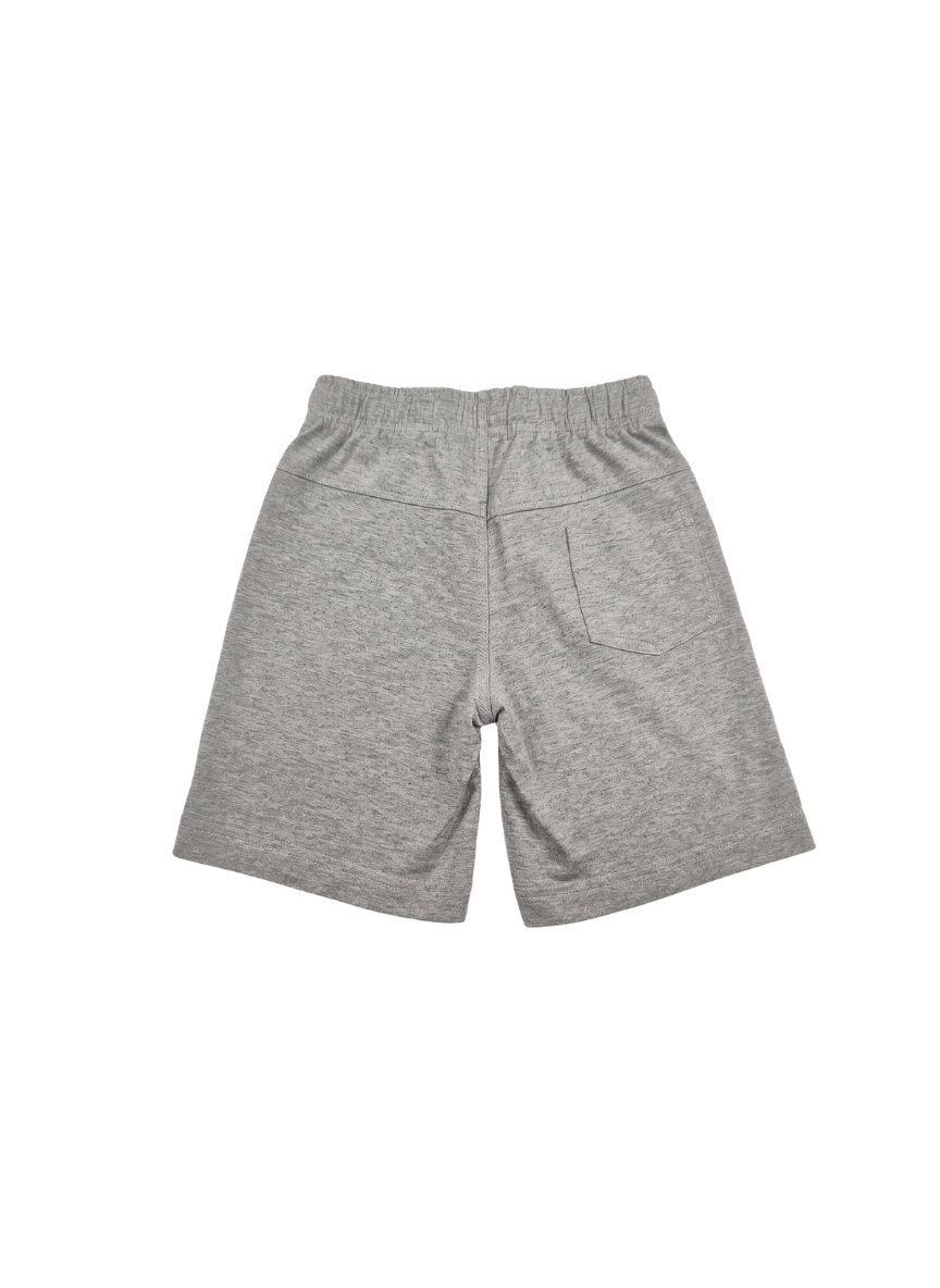 PANTALÓN CORTO DEPORTIVO NIÑO GRIS