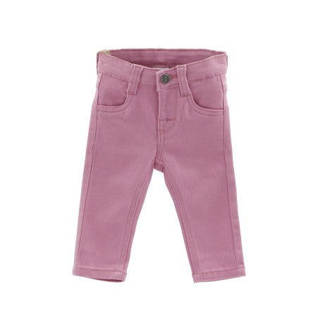 PANTALÓN VAQUERO COLOR MAQUILLAJE