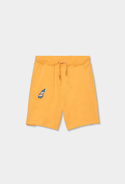 BERMUDAS DE PUNTO AMARILLA