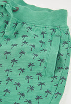 BERMUDAS DE PUNTO CON ESTAMPADO DE PALMERAS