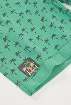 BERMUDAS DE PUNTO CON ESTAMPADO DE PALMERAS
