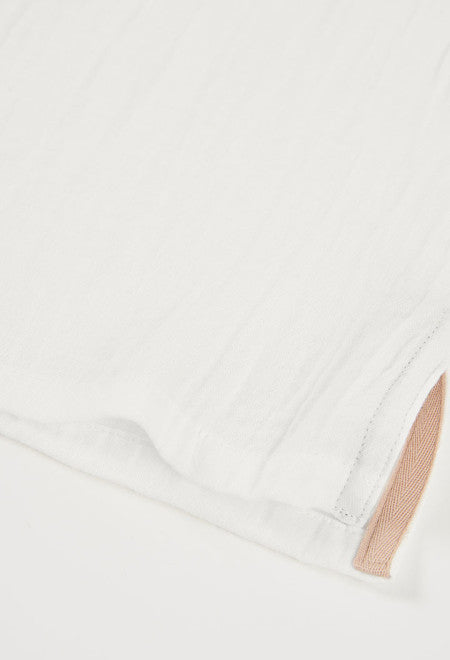 POLO DE MUSELINA BLANCO