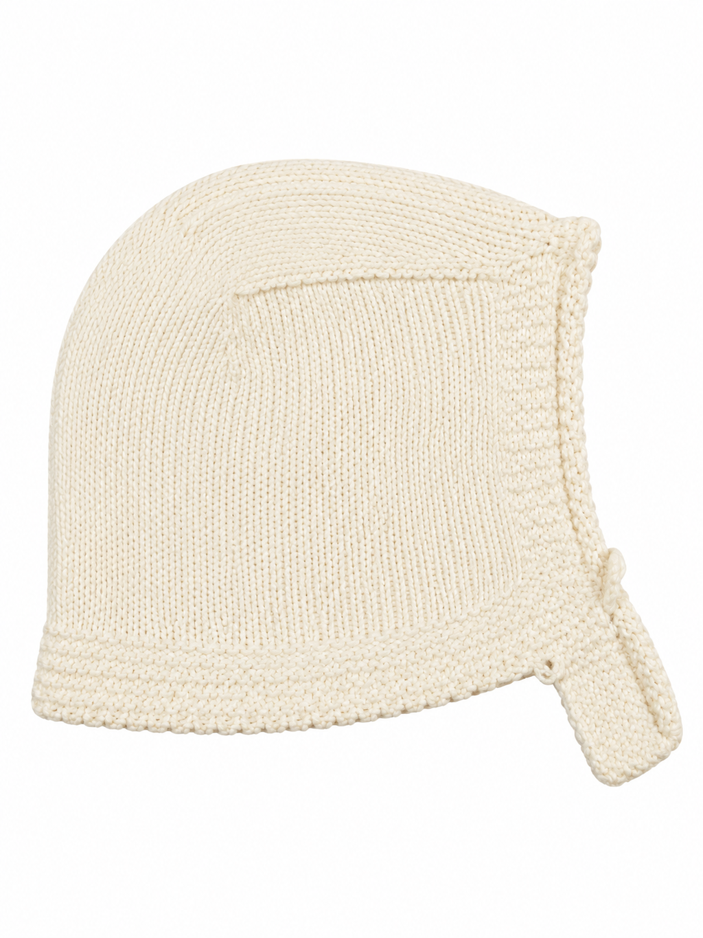 GORRO DE PUNTO PARA BEBÉ CRUDO