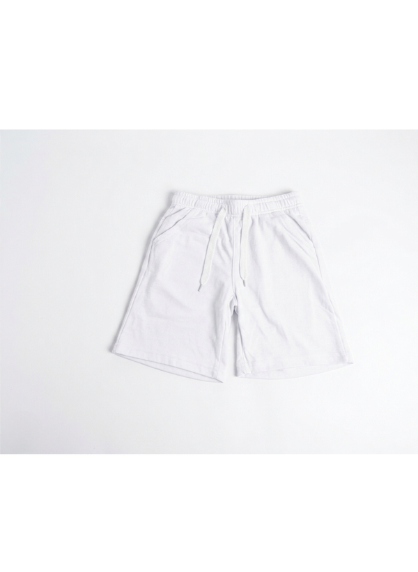 PANTALÓN CORTO DEPORTIVO BLANCO NIÑO