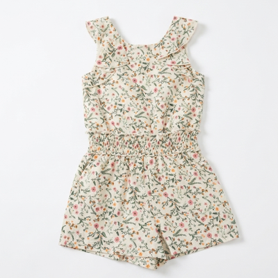 MONO DE NIÑA CON ESTAMPADO DE FLORES